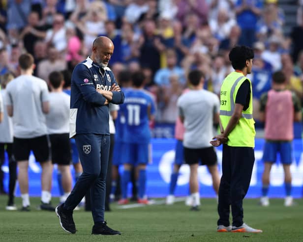 TALKS: Nuno Espirito Santo about his future following victory against Leeds United but ultimately relegation.