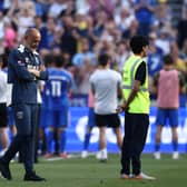TALKS: Nuno Espirito Santo about his future following victory against Leeds United but ultimately relegation.