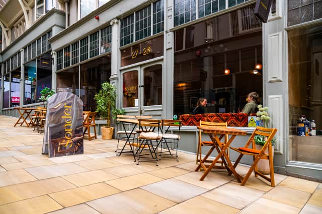 Sonder cafe in The Grand Arcade has been placed up for sale with an asking price of £85,000.