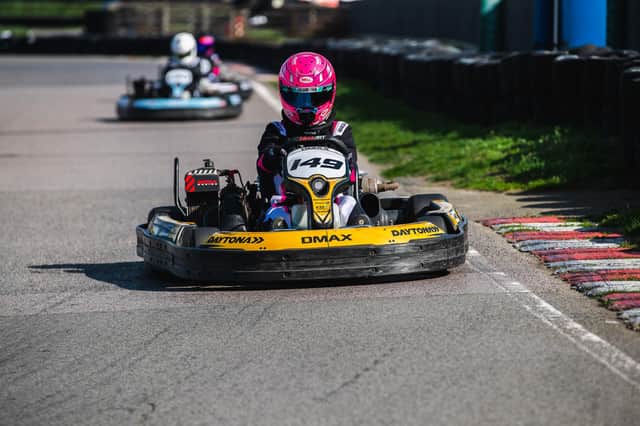 Caitlin is part of the Jamie Chadwick Series which supports female racing drivers.
