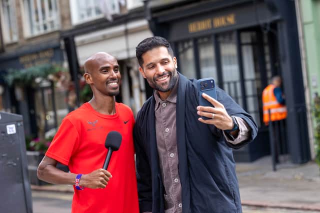 Sir Mo Farah teamed up with Virgin Red to put the nation’s ‘say yes’ instinct to the test