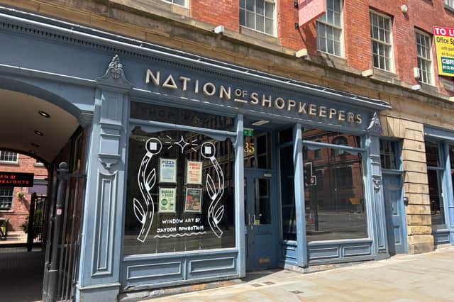 Nation of Shopkeepers is located on 26-27 Cookridge Street in Leeds city centre