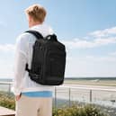 The KLOSTAIN travel backpack has been designed around easyJet cabin baggage dimensions.