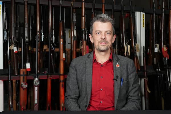 Jonathan Ferguson, Keeper of Firearms & Artillery at the National Firearms Centre in Leeds, is just one of the guests set to appear at a new, live event debuting at the Royal Armouries early next month.