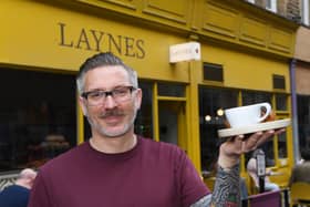 29th May 2026
Feature on Laynes Coffee Shop, Leeds.
Pictured owner Dave Olejnik 
Picture Gerard Binks