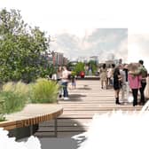 Graham Edwards' vision of the Holbeck Viaduct.