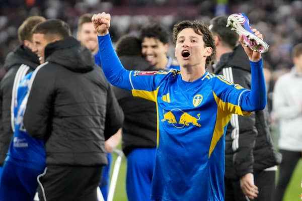 WEDDING BELLS: For Leeds United star Brenden Aaronson.