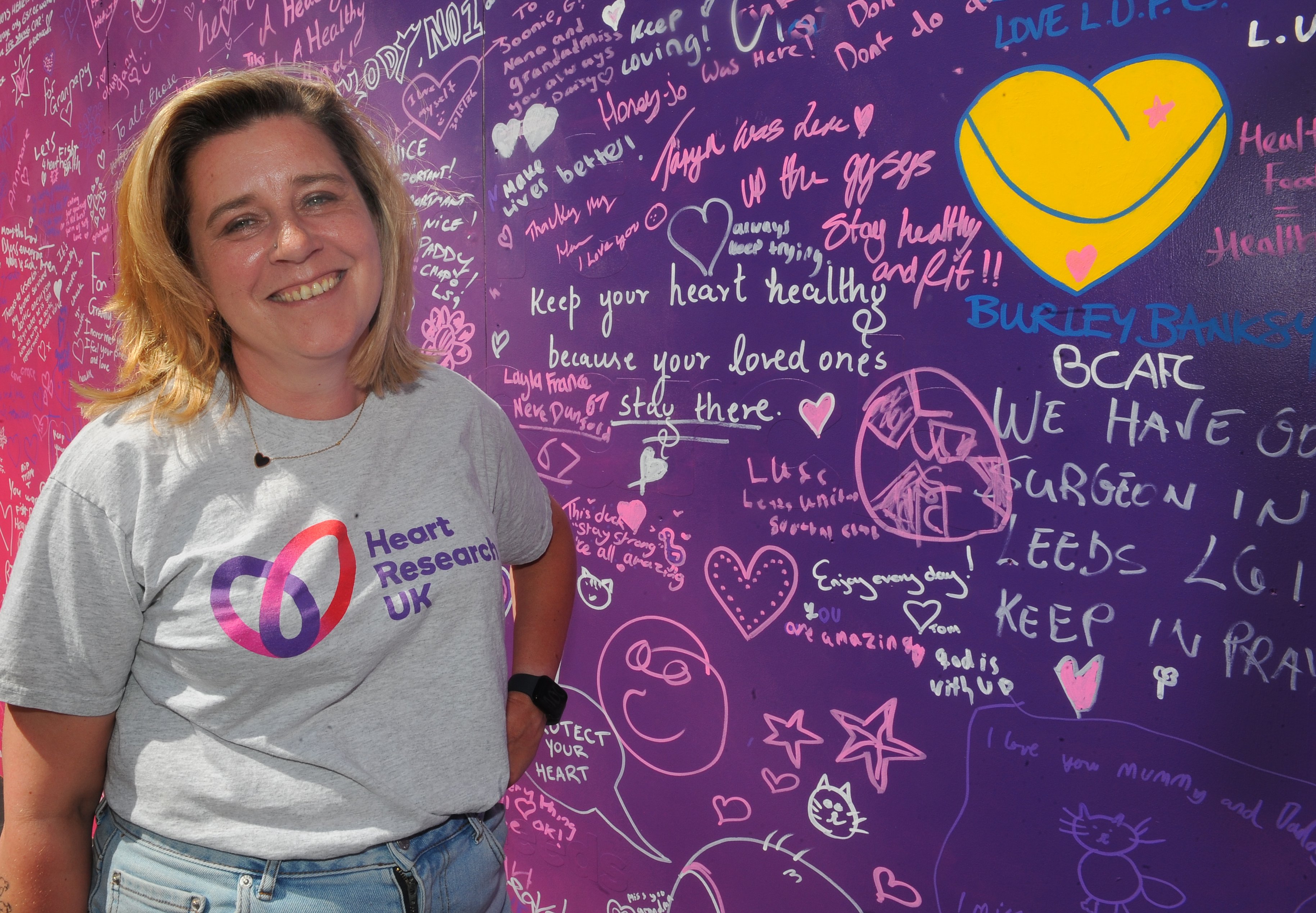 Leeds’ Burley Banksy joins hundreds sharing emotional messages in heartfelt mural