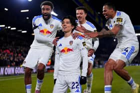 BIG CHANCE: For Leeds United midfielder Ao Tanaka.