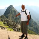 Amar on Machu Picchu.