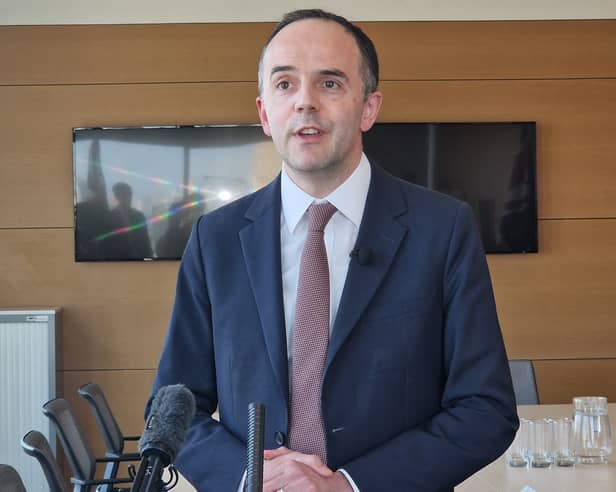 New Health Secretary James Murray. Credit: PA