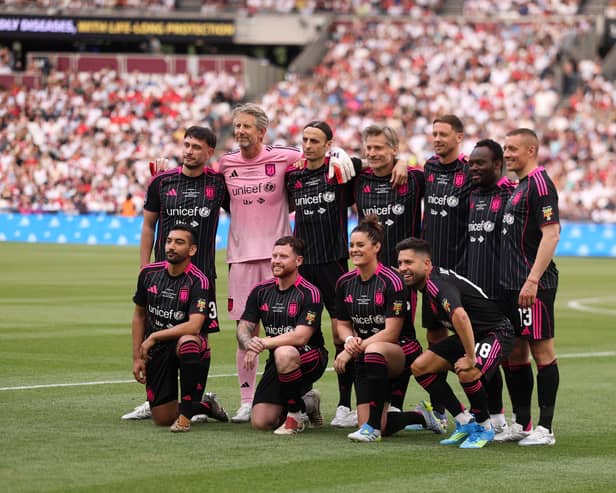 There was a well-known Leeds United fan among the Soccer Aid World XI.