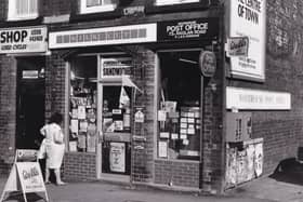 Woodhouse Post Office on Raglan Road pictured in September 1985.
