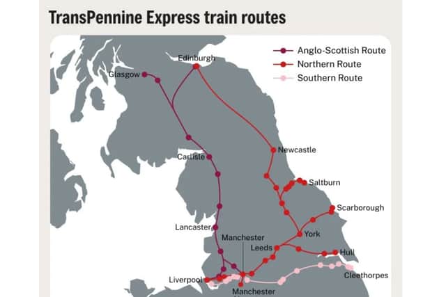 TransPennine will be among one of the first routes to be upgraded.