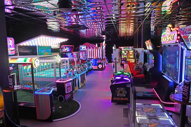 Lane7 offers a large range of activities - including a dedicated retro arcade corner