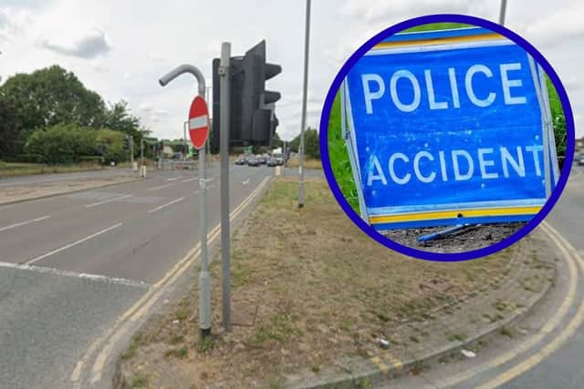 Pickles was involved in a crash on the Ring Road in Beeston, near to the junction with Elland Road