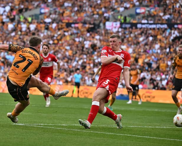 Joe Gelhardt helped Hull City into the Premier League.