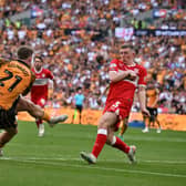 Joe Gelhardt helped Hull City into the Premier League.