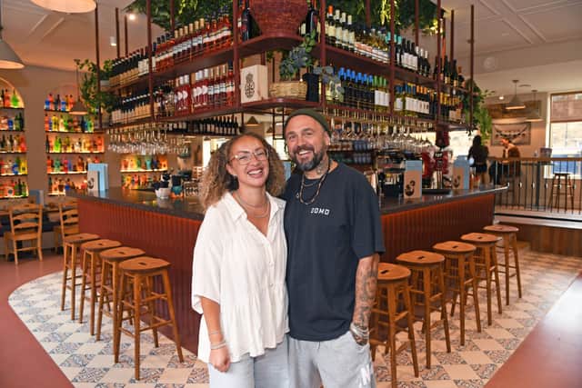 Co-founder Sarah Elliot-Busceddu and Raffaele "Rafa" Busceddu.
