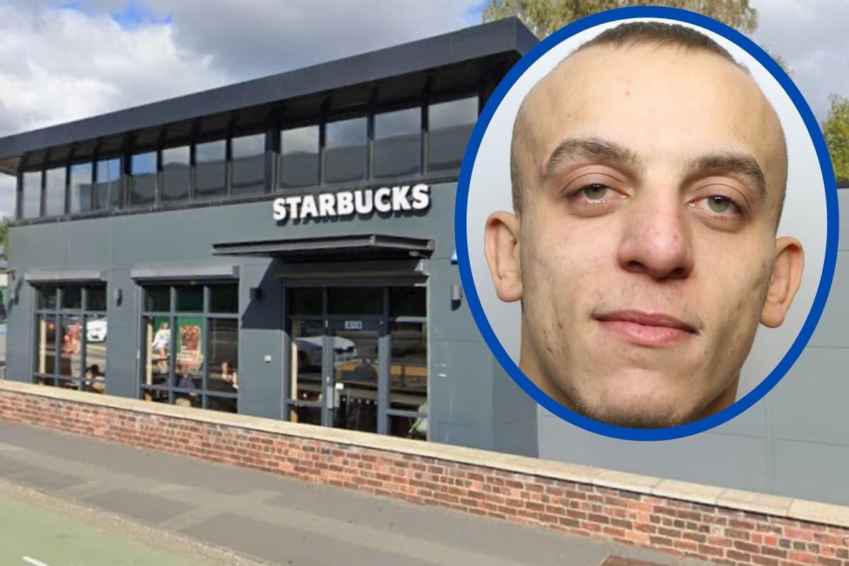 Blutüberströmter Schläger aus Leeds leerte Starbucks-Kassen ...