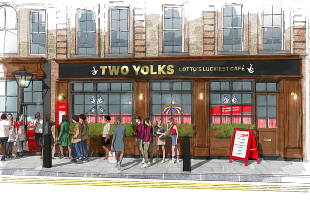 Lotto will be taking over Old Queen Street Café and opening the 'Two Yolks: Lotto’s Luckiest Café' in London from 12th-13th June