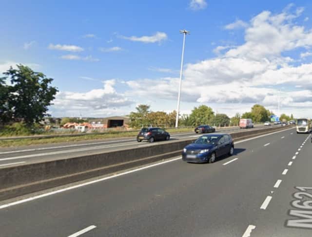 M621 in Holbeck, Leeds