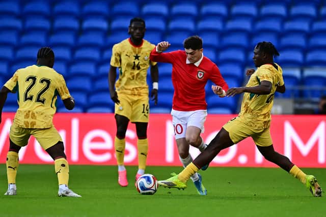 Daniel James had an action-packed night against Ghana.