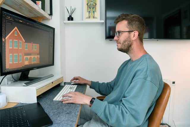 Darren believes that “Every place, if it's got a story behind it, deserves celebrating," be it a huge estate or a small, three bedroom semi-detached. 