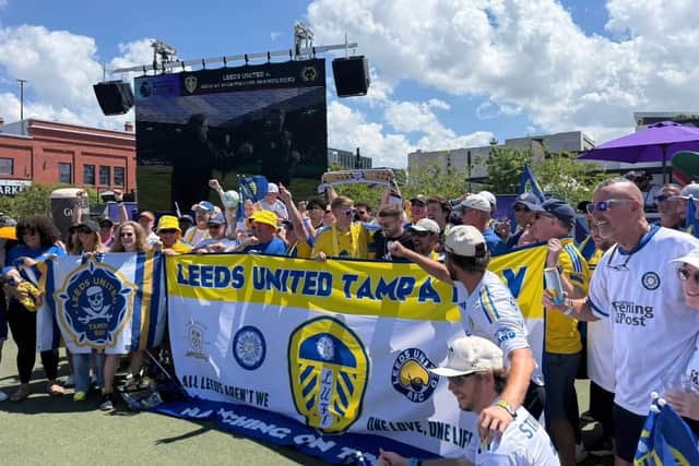 The Leeds United Tampa Bay Supporters' Group recently met Stuart Dallas.
