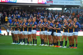 Tributes to John Kear ahead of Leeds Rhinos v St Helens Super League.