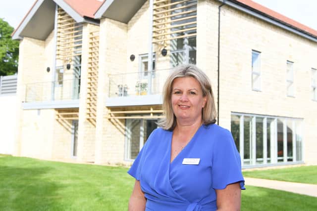 Clair Holdsworth, CEO of Martin House, said the new facilities now mach the "really high standards of care" the hospice provides