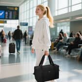 The ECOHUB travel set includes an airline-friendly underseat bag and a matching organiser designed to make packing more efficient.