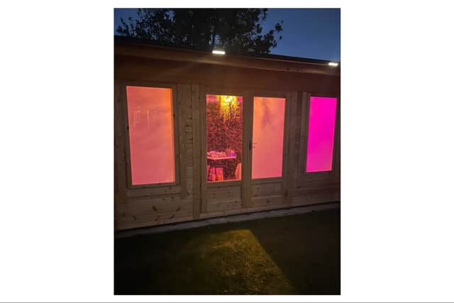 After buying a shed supplied by garden specialist Tiger, Emma's beauty business began to thrive