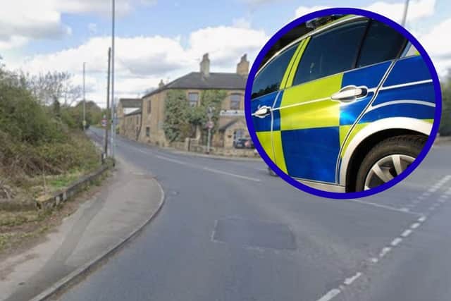 Hall crashed on Bullerthorpe Lane during a police chase.