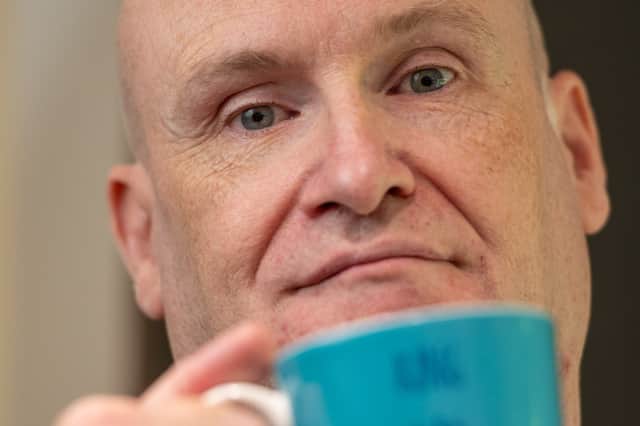 John Granahan, who was diagnosed with Parkinsons, after being told he 'drank too much tea'.
