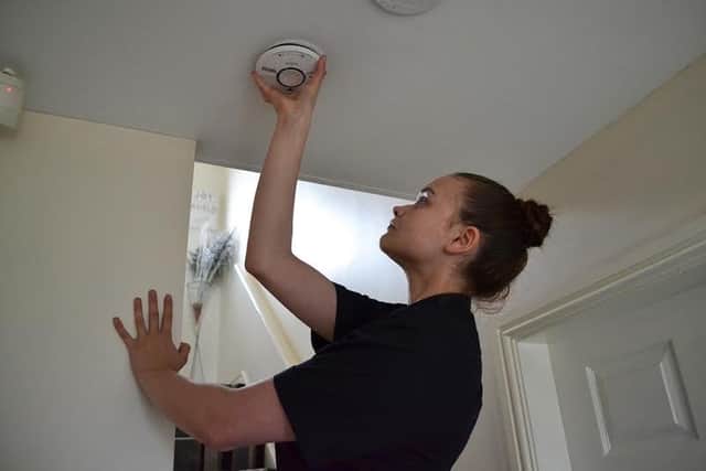 The scam claims that residents in Leeds will be fined £500 if they do not install smoke alarms by a specific date.