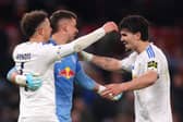 BIG WIN: Leeds United's triumph against Manchester United at Old Trafford.