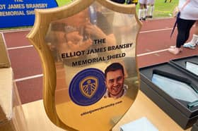 SPECIAL CAUSE: The Elliot James Bransby Memorial Shield which has again attracted a host of celebrities and ex-Whites men.