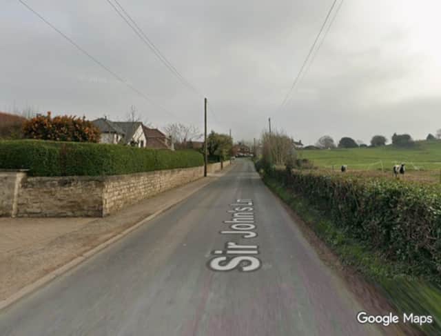 Sir John's Lane in Sherburn in Elmet