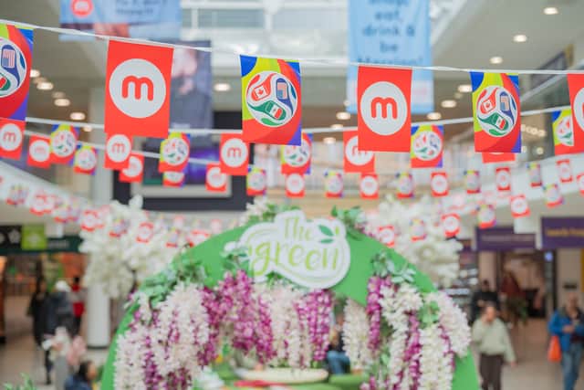 The Merrion Centre is preparing for the biggest tournament in football this summer with centre-wide celebrations.