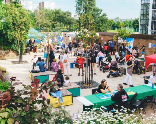 From derelict playground to urban oasis: The Roxby Community Garden in Lincoln Green prepares to host the three-day Mafwa Midsummer festival for Refugee Week.  