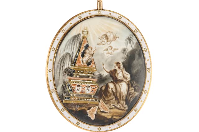 The Georgian memorial jewel.