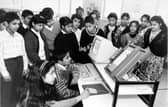 Pupils at Harehills Middle School, Leeds, pictured during a computer lesson in January 1992