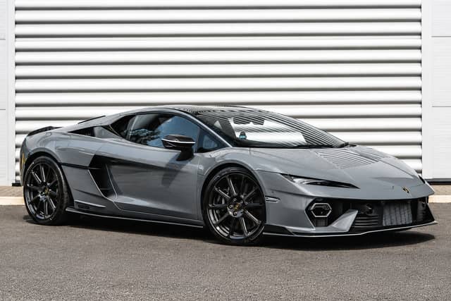 This heavily optioned Lamborghini Temerario comes with nearly £150,000 worth of upgrades and £5,000 cash