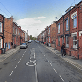Armed police were called to Compton View in Harehills on Tuesday afternoon.