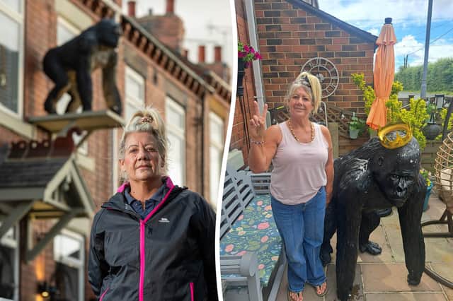 Adele Teale has lost her battle to keep Caesar the Gorilla statue