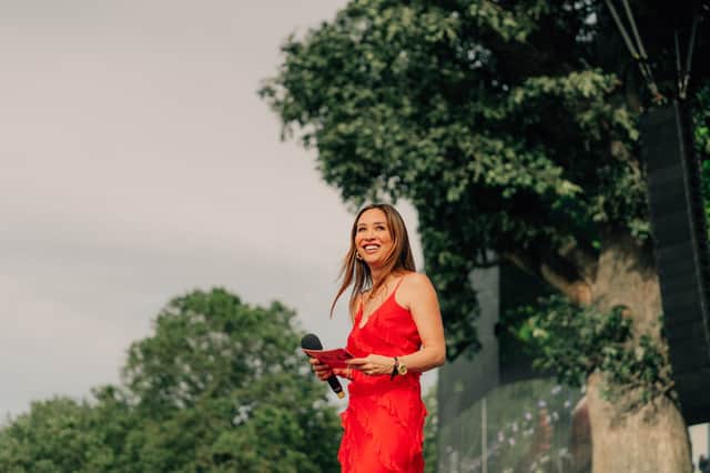All Things Orchestral will be hosted by Myleene Klass in Roundhay Park on July 5
