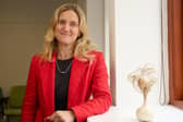 Batley and Spen MP Kim Leadbeater pictured in her office. 