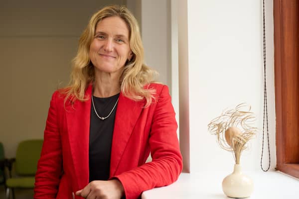 Batley and Spen MP Kim Leadbeater pictured in her office. 