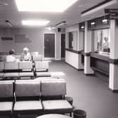 Inside the new Meanwood Health Centre in September 1981.